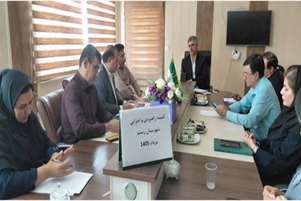 برگزاری کمیته راهبردی و اجرایی برنامه پزشک خانواده شهری شهرستان رستم 