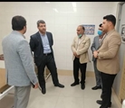 بازدید مسئول دفتر وزیر بهداشت و درمان و آموزش پزشکی از مجموعه سلامت شهرستان رستم
