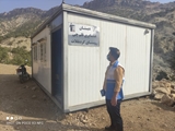 حضور تیم سلامت شبکه بهداشت و درمان شهرستان رستم در مناطق عشایری و ارایه خدمات مورد نیاز به جمعیت