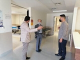 بازدید سرزده معاون بهداشت دانشگاه علوم پزشکی شیراز از مراکز درمانی شهرستان رستم