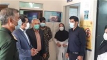 بازدید فرماندار و دیگر مسوولین شهرستان رستم به همراه رییس شبکه بهداشت و درمان از اجرای پروتکل های بهداشتی در قالب طرح شهید «قاسم سلیمانی » در شهرستان رستم