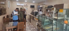 تشدید نظارت  بهداشتی کارشناسان بهداشت محیط شبکه بهداشت و درمان رستم بر اصناف این شهرستان